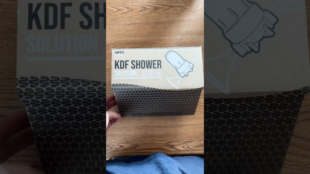 Installing a Mitolife KDF Shower Solution
