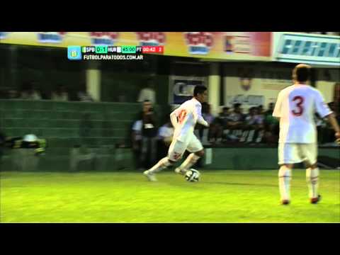 El caño del año: El lujazo de Martínez.Sportivo-Huracán.Torneo Primera B Nacional. Fútbol Para Todos