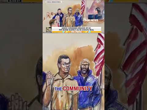 DC pipe bomb suspect may be RELEASED while awaiting trial #foxnews #news #us #fox