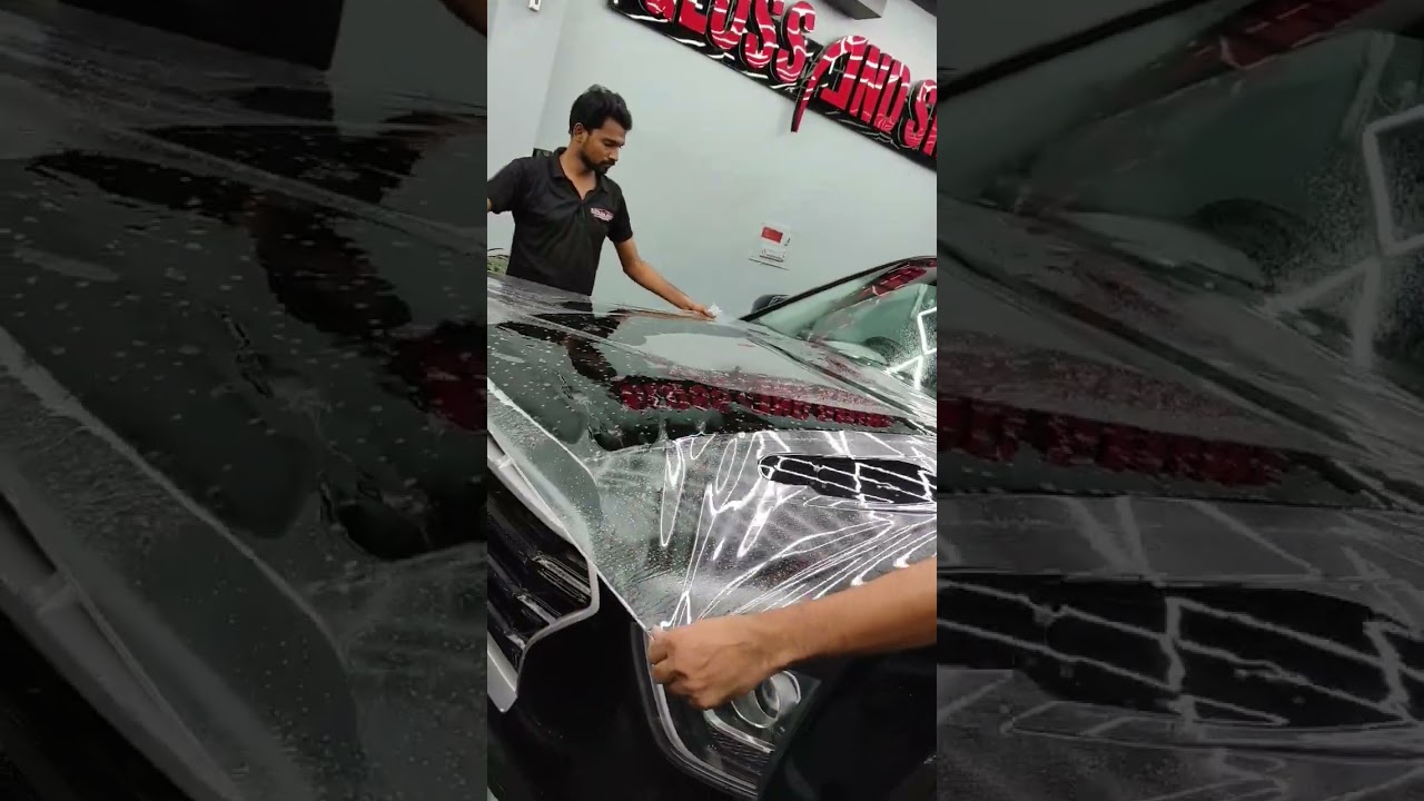 creta ppf car protection film installing| gloss and Shine Rohini