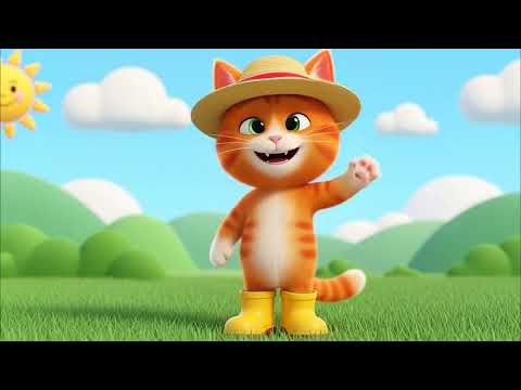 Pisica Miau - Cantecel pentru copii