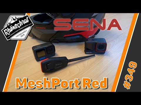 Sena MeshPort Red | Mesh Audio drahtlos auf GoPro HERO12 Black und Insta360 Ace Pro aufnehmen | #349