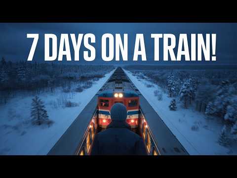 Najdłuższa podróż pociągiem świata: 7 dni przez Rosję Koleją Transsyberyjską! #Podróże