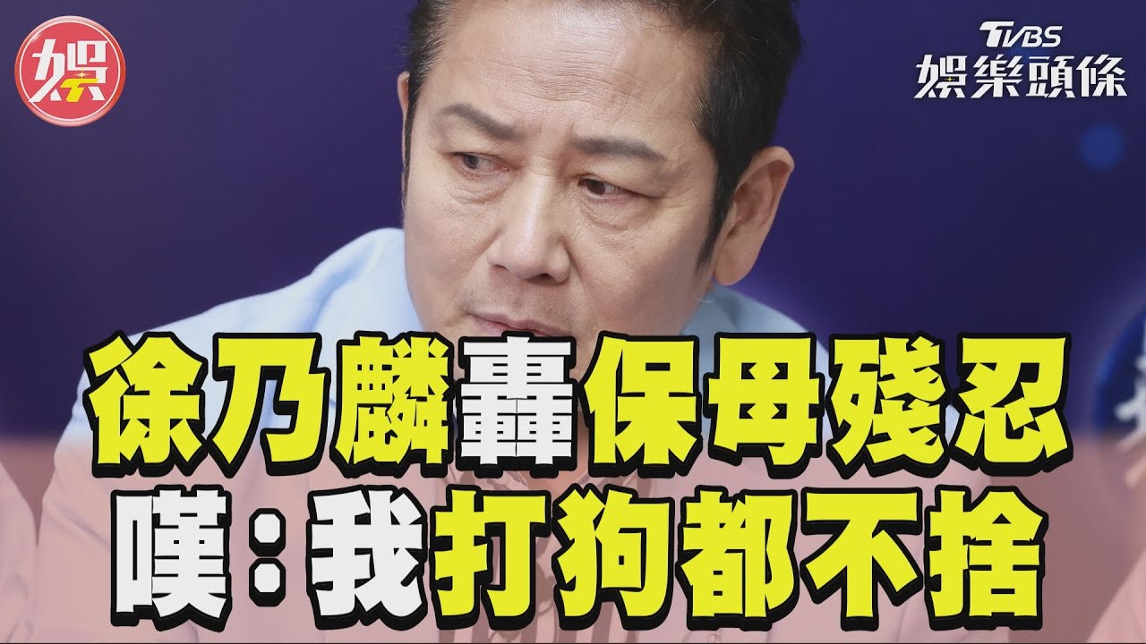 影音/徐乃麟轟保母太殘忍! 嘆:我連狗都捨不得打