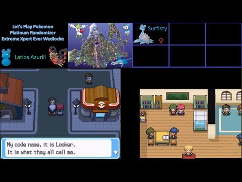 Pokemon Platinum Randomizer Extreme Xpert Ever Wedlocke:  Part 2 - A Looker By The Trainer School
