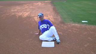 How To Slide Feet First -- Coach Mazey Baseball Tips