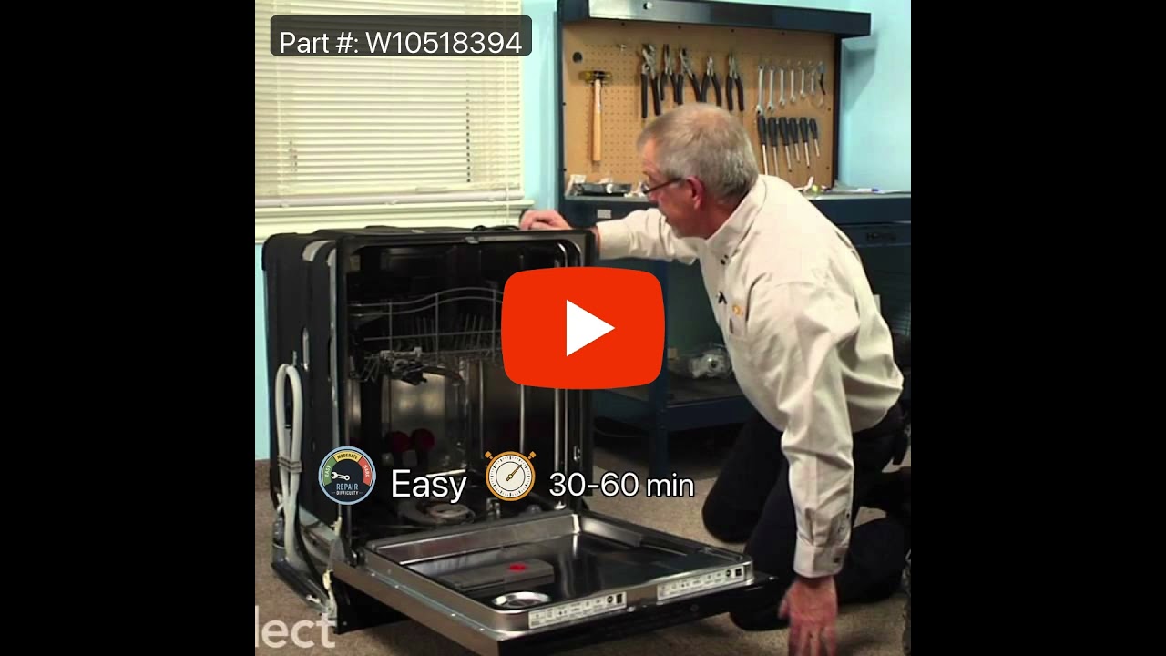 Replacing your Whirlpool Dishwasher Dishwasher Heating Element