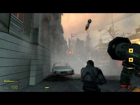 Спасаем Барни! half-life 2 Precinct 17