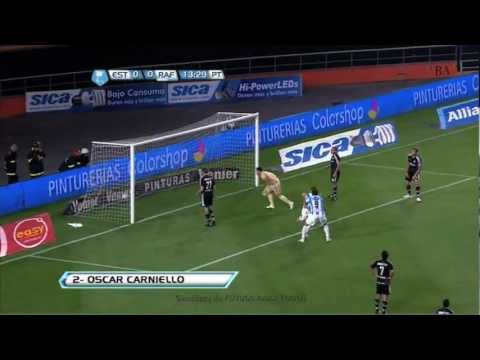 Gol de Carniello. Estudiantes 0 - Rafaela 1. Torneo Inicial 2012. Fecha 14. Fútbol Para Todos