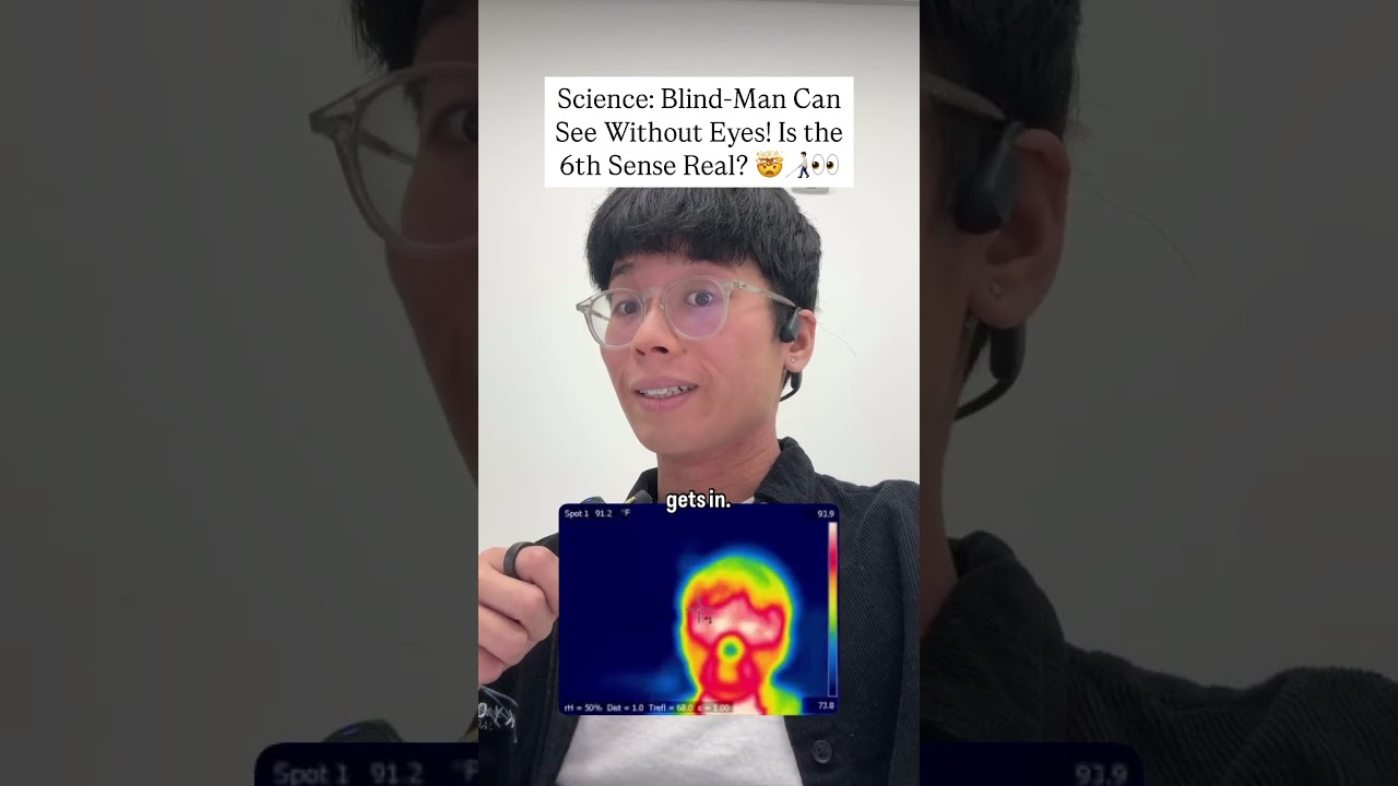 A blind man can see without EYES?! #science #consciousness #vision