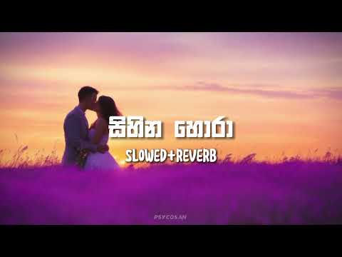 Sihina Hora ( Slowed+reverb ) | සිහින හොරා | Sajjad Hassan | Psycosan