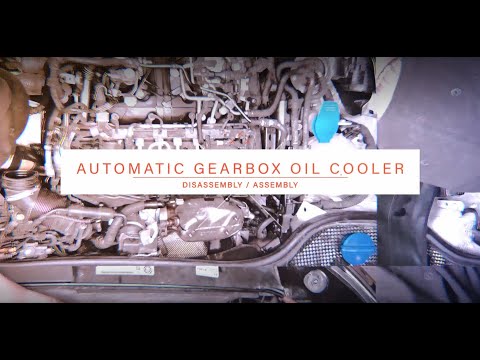 How to replace the NRF the Automatic GearBox Oil Cooler on a VW 2.0 TDI engine