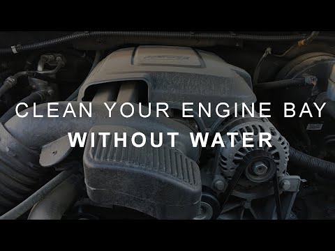 How Clean Your Engine Bay Without Water!