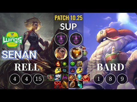 JAG Senan Rell vs Bard Sup - KR Patch 10.25