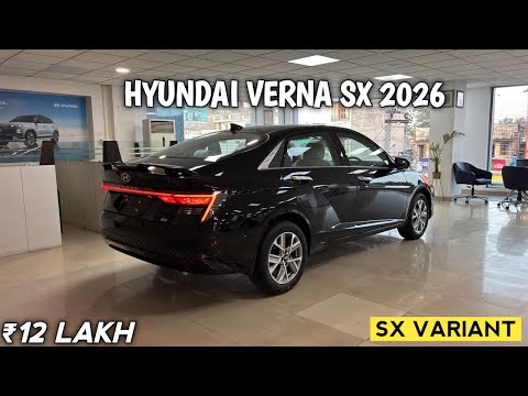 New Updated 🔥 Hyundai Verna Sx Plus 2026 | Verna Second Top Model 2026