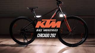 KTM Chicago 292 2022 / рама 48см oak/black/orange (022813138) - відео 2