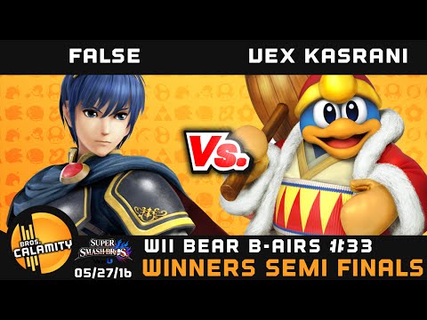 WBB #33 | LoF False (Marth) vs Vex Kasrani (DDD, Ganon) - Winners Semi Finals - Sm4sh Singles