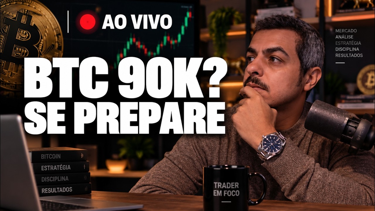 🔥 Bitcoin AO VIVO - Alvo 90k?  Carteira Positiva Resumo da SEMANA