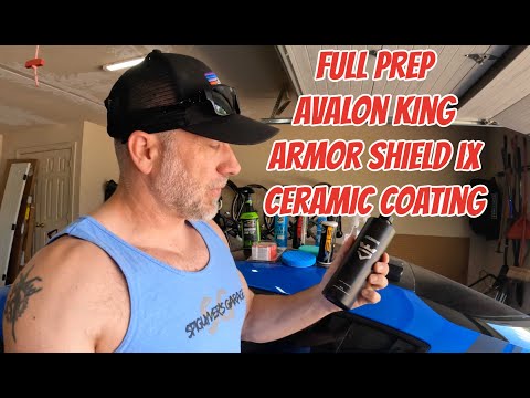 Full Prep for Avalon King Ceramic Coating Installation