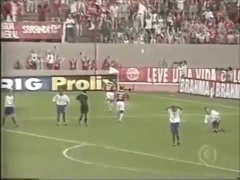 Internacional 2 x 1 Paraná Clube 1998