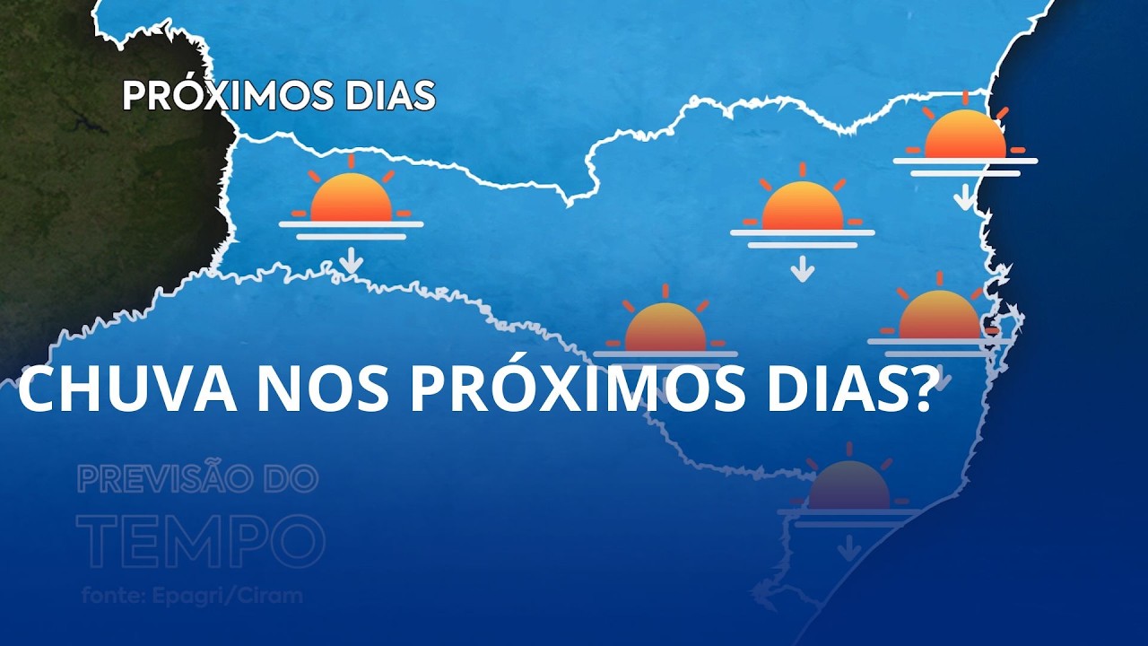 Chuva nos próximos dias?