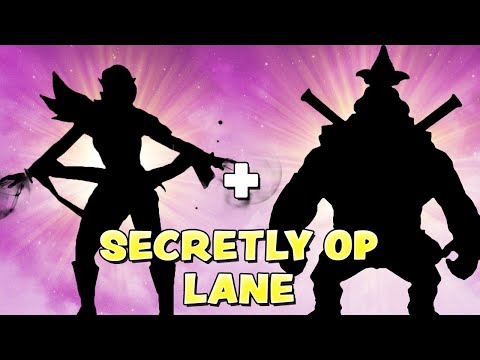 SECRETLY OP LANE COMBO!! TA CARRY