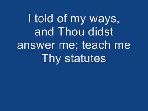 Aharon Amram- Psalms (Tehilim) Chapter 119