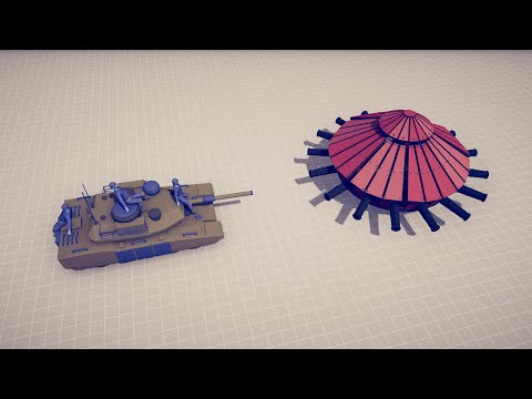 NEW DAVINCI TANK vs EVERY UNIT - Totally Accurate Battle Simulator TABS