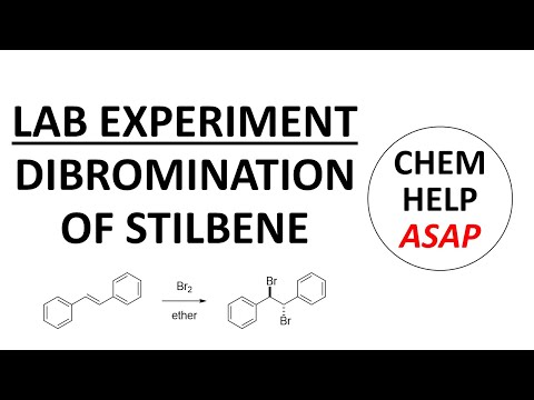 Z Stilbene Bromination