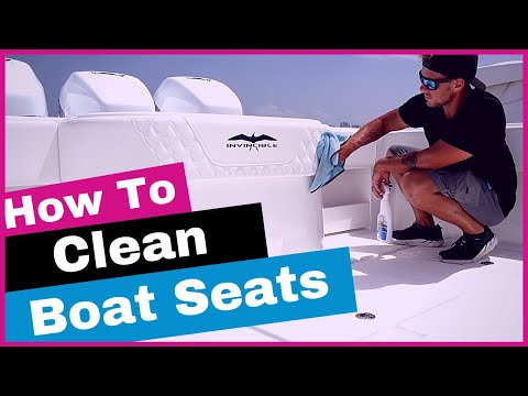Clean & Protect Vinyl Boat Seats ( Properly ) | Revival Marine Care