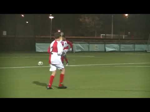 UVV JO15-2 - Kampong JO14-1 oefenwedstrijd 2de helft (14-1-2019)