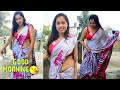 Good Morning Vlogs Ll How Does The Saree Look Rupasree Vlogs