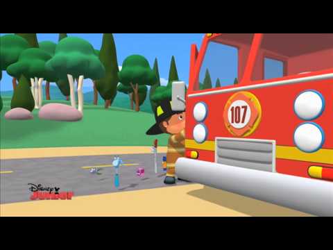 Handy Manny | Fire Fighter Manny | @disneykids