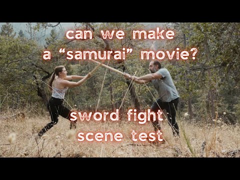 Samurai fight scene test