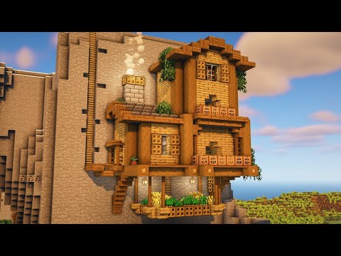 Minecraft Mountain House Tutorial | Easy How To Build