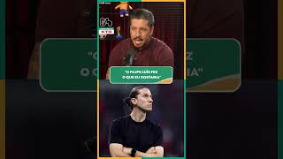 Carpini revela admiração pelo técnico Filipe Luís.