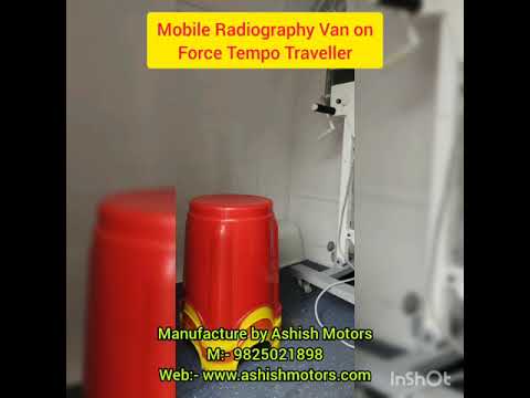 Mobile Radiography Van on Force Tempo Traveller