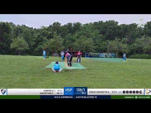 USAC Junior 2023 -Austin Hub U15 - Austin Blasters 15 Vs HCCA SuperNova