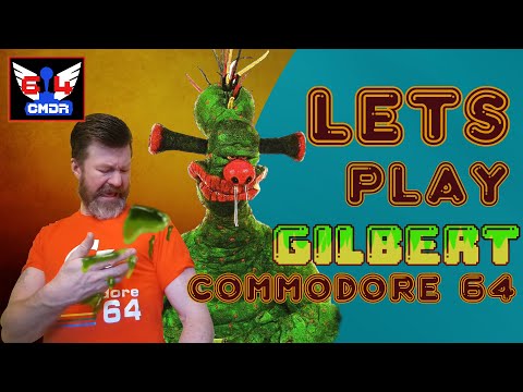 Gilbert: Escape from Drill - Commodore 64