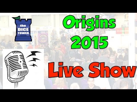 Dice Tower Live! - Origins 2015 Show
