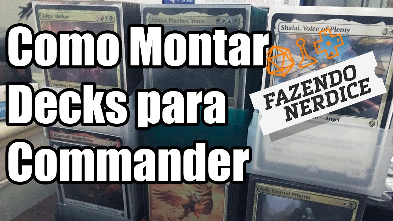 Como Montar um Deck de Commander