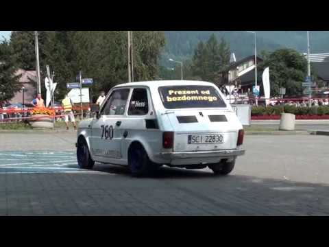 Rajdowe Kryterium Ustronia 2018 - Przemysław Hess / Andrzej Imiela - Fiat 126p
