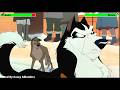 Balto 1995 Sled Dog Race With Healthbars