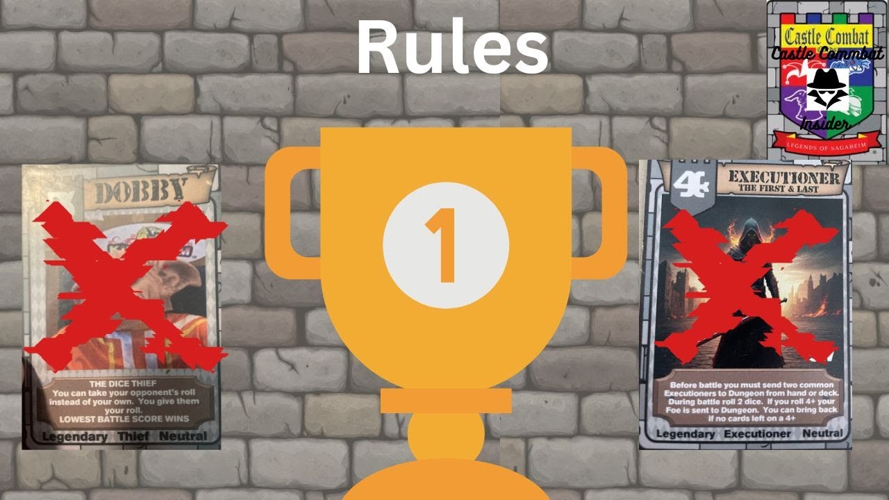 Castle Combat Tournament Rules and Guidelines