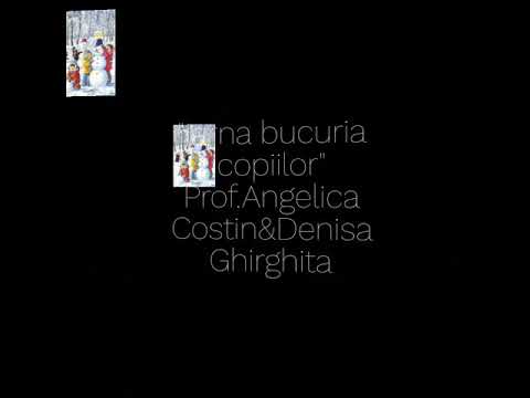 Iarna bucuria copiilor