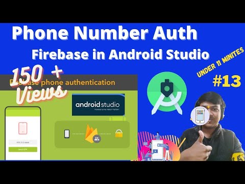 Phone Number Authentication in Android Studio with FIrebase 📞  | Get OTP #FIrebase #androidstudio