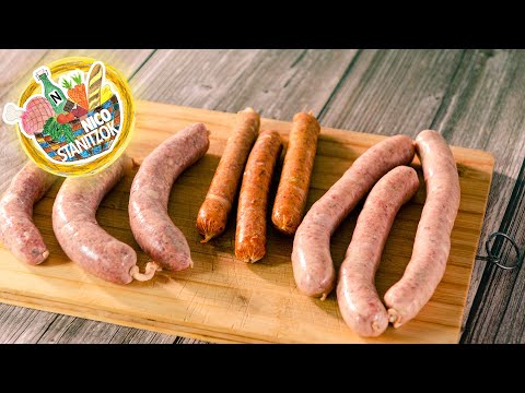 Bratwurst selber machen - Thüringer, Fränkische und Merguez | Nico Stanitzok