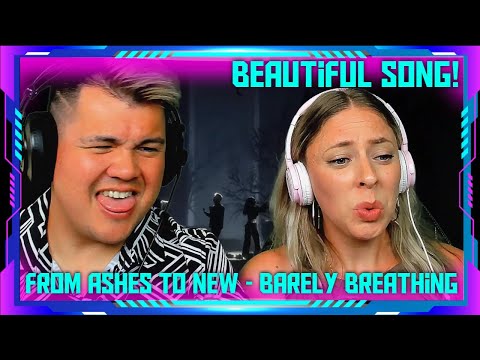 Reaction From Ashes To New ft. Chrissy Costanza - Barely Breathing | THE WOLF HUNTERZ Jon and Dolly