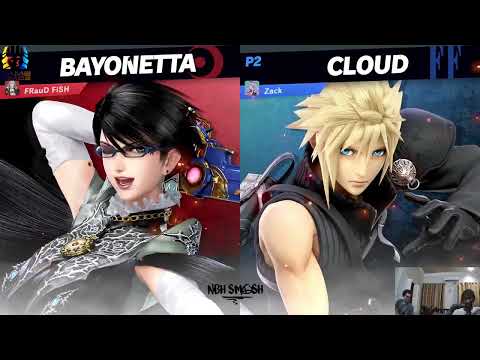 NBH Smash Online Bi-Weekly 5 Winners Quarterfinals - Fraudfish (Bayonetta) vs Zack (Cloud)