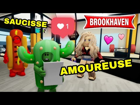 CACTUS EMBRASSÉE DE FORCE PAR UNE ÉTRANGE ... ! BROOKHAVEN RP - ROBLOX